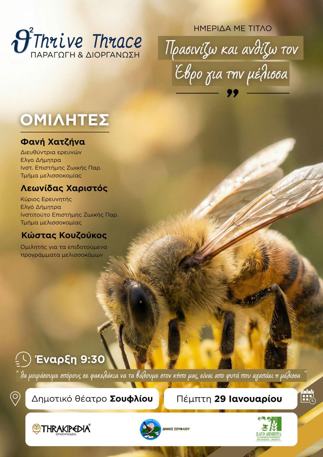 Tribute to nature and the bee.